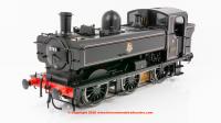 7S-007-012D Dapol Class 57xx Pannier Tank number 8763 in BR Lined Black livery with early emblem